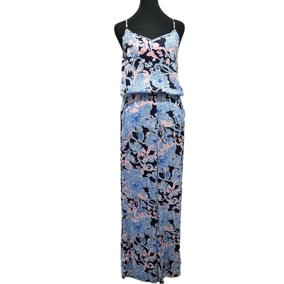 Lilly Pulitzer Dusk Jumpsuit in Amore Please Print Size Small - Picture 2 of 6